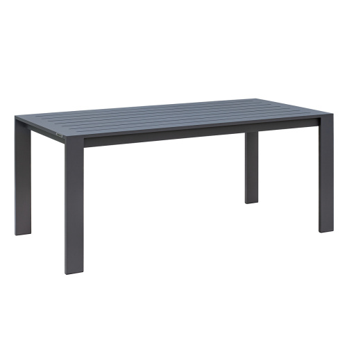 Набор садовый обеденный KORFU / 7 предметов: стол 180*87, 4 стула без и 2 с подлокот-ми / серый (S5) фото 17