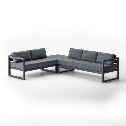 Набор модульный угловой CAPRI правый / 3 предмета: диван 190 правый, диван 140 левый, пуф без спинки фото 7