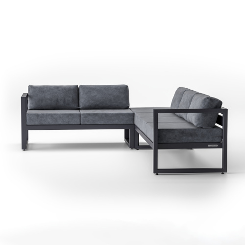 Набор модульный угловой CAPRI правый / 3 предмета: диван 190 правый, диван 140 левый, пуф без спинки фото 6