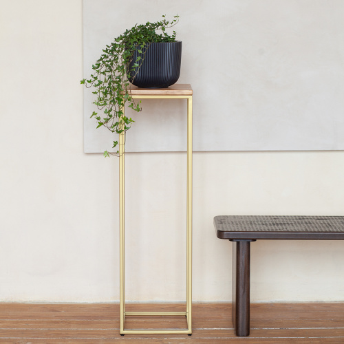 Столик для цветов TORI 100, золотой