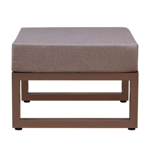 Набор садовой мебели CAPRI / 4 предмета: 2 кресла, столик, пуф / коричневый (S3B) фото 21