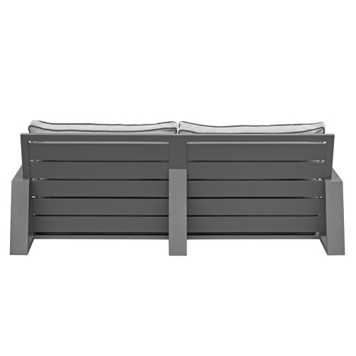 Набор садовой мебели KORFU / 4 предмета: диван, 2 кресла, столик / серый (S4A) фото 18