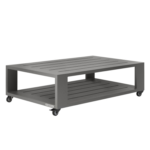 Набор садовой мебели KORFU / 4 предмета: диван, 2 кресла, столик / серый (S4A) фото 36