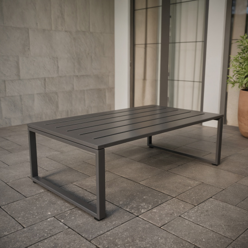 Набор садовой мебели MALTA / 3 предмета: 2 кресла, столик /серый/коричневый (S2B) фото 8