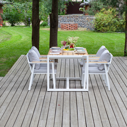 Садовая мебель SANTORINI / стол и 4 стула фото 3