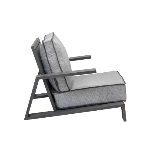 Набор садовой мебели KORFU / 4 предмета: диван, 2 кресла, столик / серый (S4A) фото 27