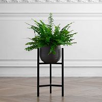 Подставка для цветов Trinity 40, черная