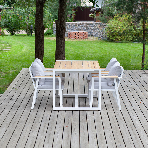 Садовая мебель SANTORINI / стол и 4 стула фото 4