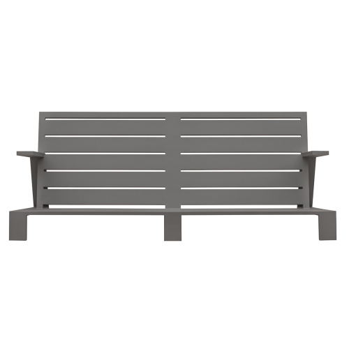 Набор садовой мебели KORFU / 4 предмета: диван, 2 кресла, столик / серый (S4A) фото 21