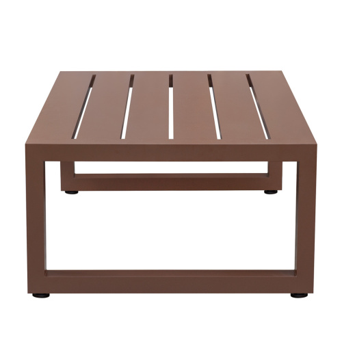 Набор садовой мебели CAPRI / 3 предмета: диван, столик, пуф / коричневый (S3C) фото 26