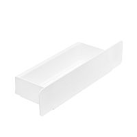 Полка для ванной комнаты OSLO, белая, 30 см