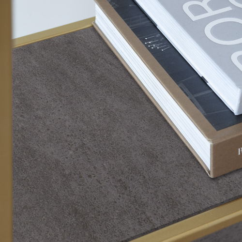 Стеллаж ARNETTA, золотой, керамика антрацит фото 3