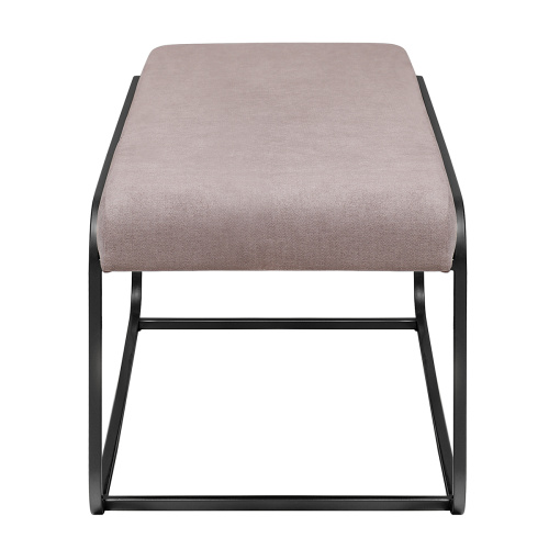 Банкетка SIENA, черная, CLAY, 108*42*44 фото 6