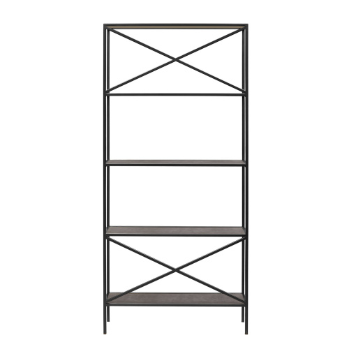 Стеллаж KARIN-800, черный, керамика антрацит фото 4