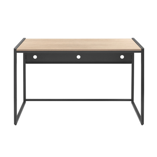 Стол письменный Rimini, черный, ЛДСП Дуб Натуральный, 120*65*75 фото 10