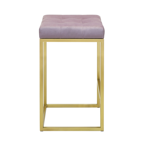 Стул полубарный SOHO, золотой, Dusty Pink фото 9