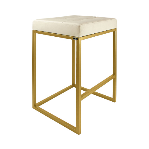 Стул полубарный SOHO, золотой, Ivory фото 3
