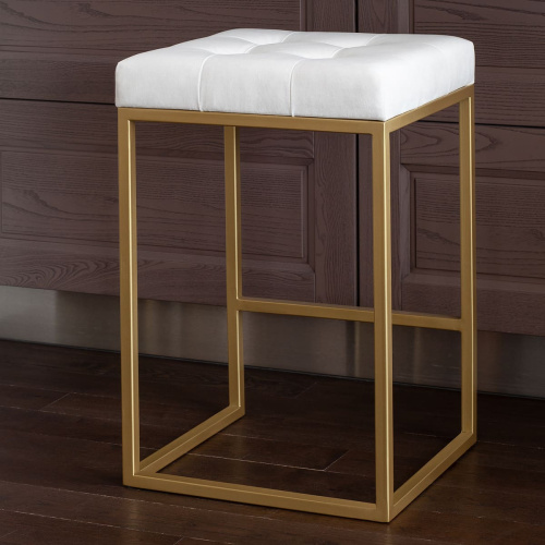 Стул полубарный SOHO, золотой, Ivory фото 5