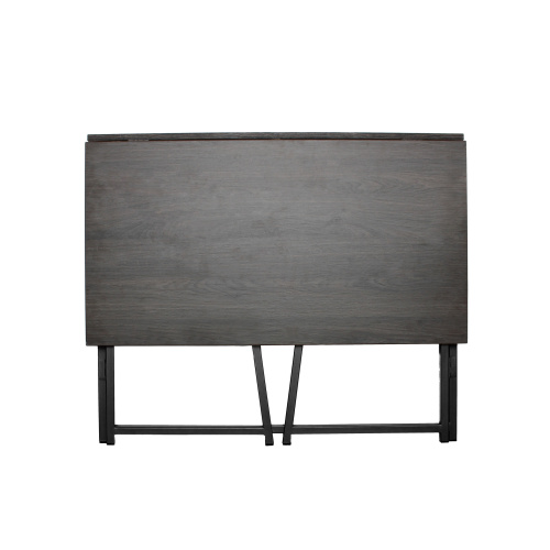 Стол складной SKANDI, черный/дуб графит фото 3