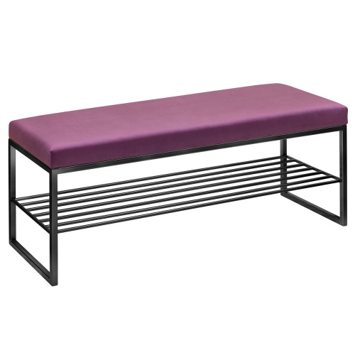 Банкетка RUBY, черная, Marsala, 110*40*45 фото 7