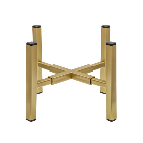 Подставка для цветов OXALIS SMART 20, регулируемая под кашпо, золотая фото 13