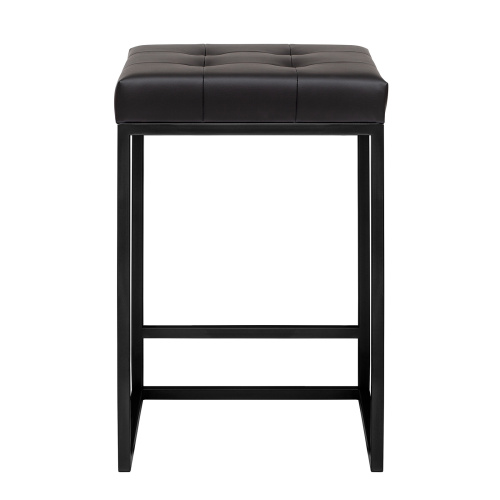 Стул полубарный SOHO, черный, экокожа Black фото 7