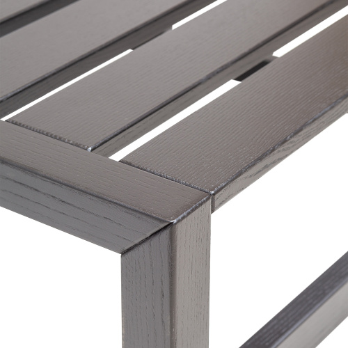 Столик уличный ISTRA, дерево цвет черный фото 6