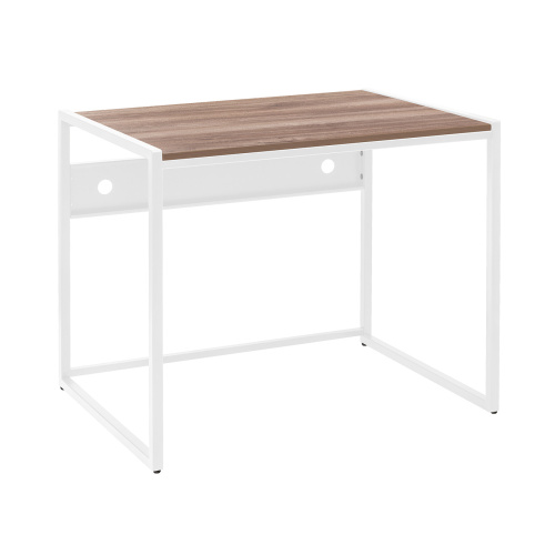 Стол письменный Rimini, белый, ЛДСП Орех Табак, 90*65*75 фото 10