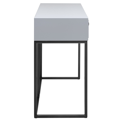 Консоль VERONA, черная, МДФ Pearl Grey, 112*40*78 фото 6