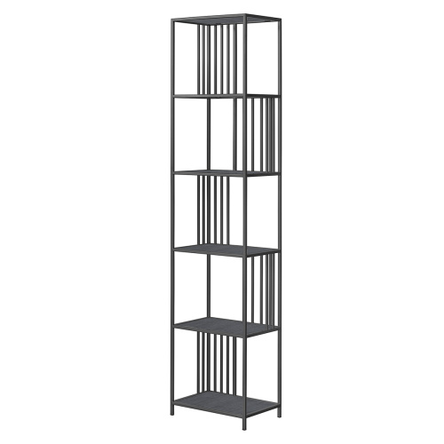 Стеллаж SOHO MINI, черный, керамика Antracite, 45*30*195 фото 10