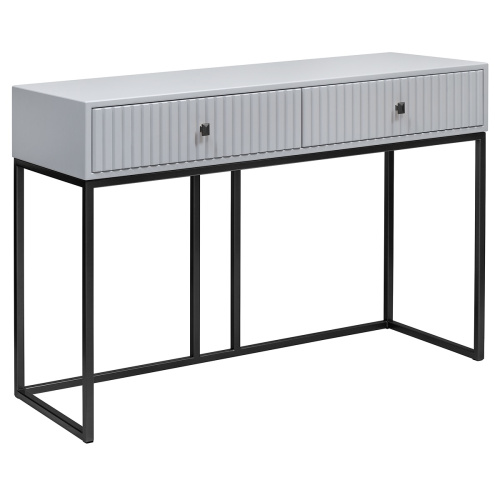 Консоль VERONA, черная, МДФ Pearl Grey, 112*40*78 фото 5