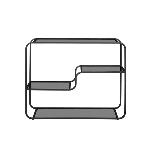 Консоль SIENA, черная, тонированное стекло фото 3