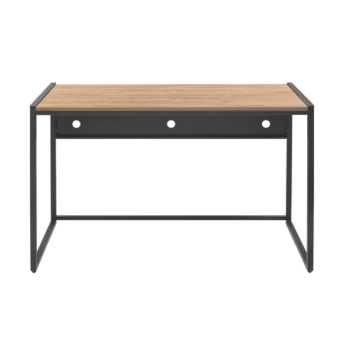 Стол письменный Rimini, черный, ЛДСП Дуб Канзас, 120*65*75 фото 11