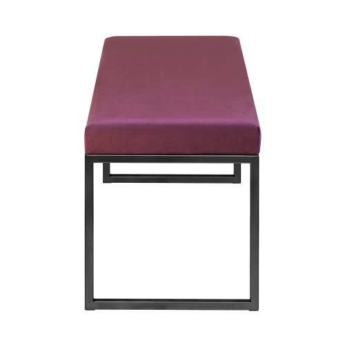 Банкетка ALBA MINI, черная, Marsala, 85*40*45 фото 3