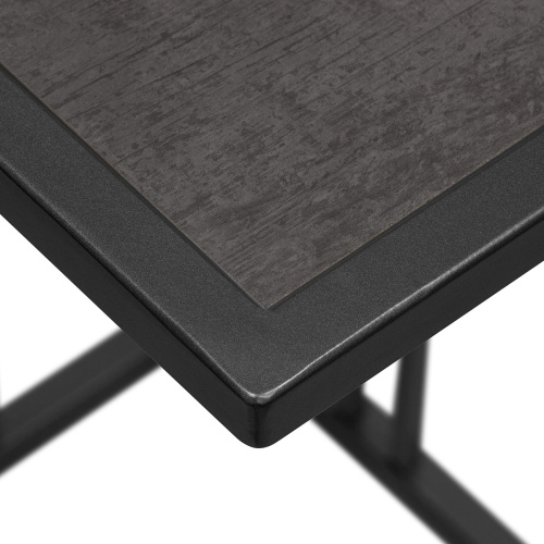 Cтолик кофейный приставной SOHO, черный, керамика фото 10