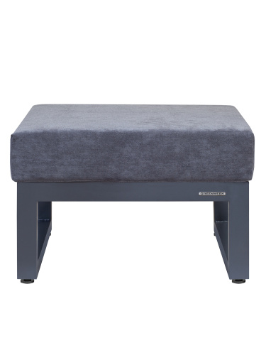 Набор садовой мебели CAPRI / 3 предмета: диван, столик, пуф / серый (S3C) фото 14