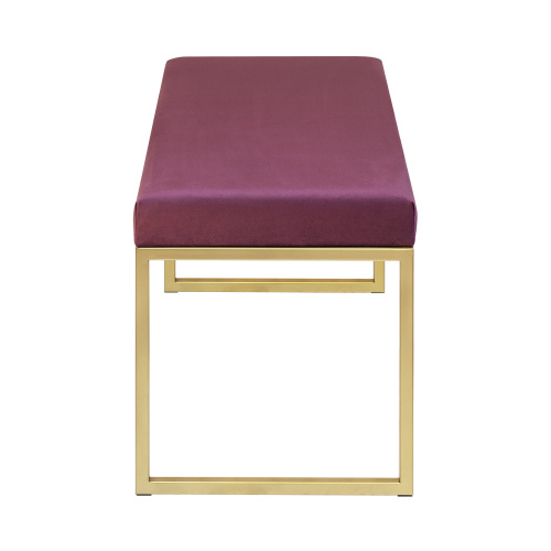Банкетка ALBA MINI, золотая, Marsala, 85*40*45 фото 3