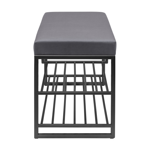 Обувница GARDA PLUS, черная, Mouse Grey, 85*40*52 фото 8