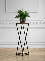 Столик для цветов Loft 100, черный