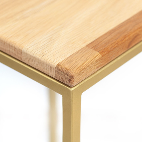 Столик для цветов TORI 60, золотой фото 11