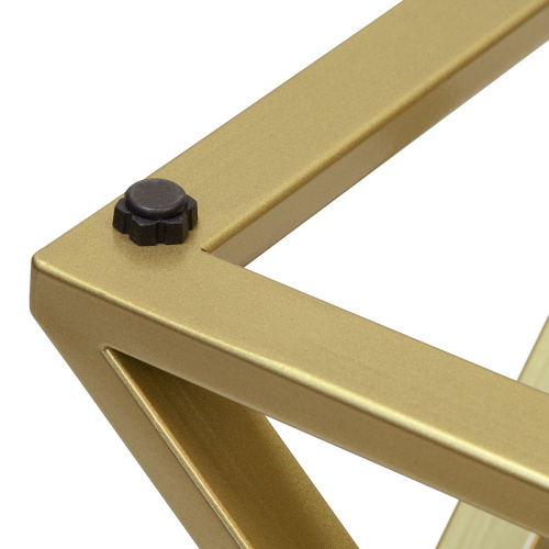 Пуф Chelsea, золотой, Light Blue, 40*40*45 фото 9