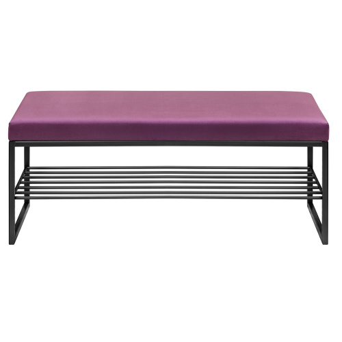 Банкетка RUBY, черная, Marsala, 110*40*45 фото 6