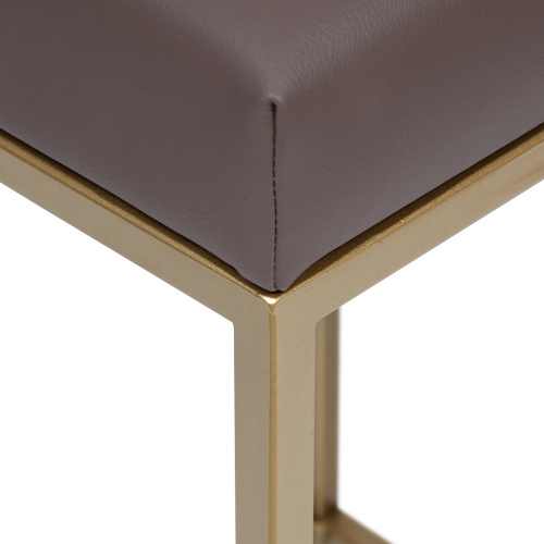 Стул полубарный SOHO, золотой, экокожа UMBRA фото 8