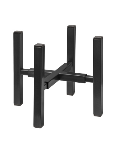 Подставка для цветов OXALIS SMART 20, регулируемая под кашпо, черная фото 13