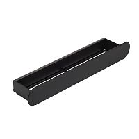 Полка для ванной комнаты SOLA, черная, 50 см