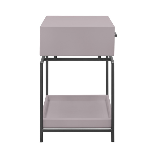 Тумба прикроватная KARIN MINI, черная, МДФ LATTE фото 3