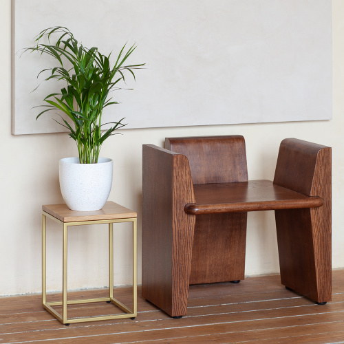 Столик для цветов TORI 40, золотой