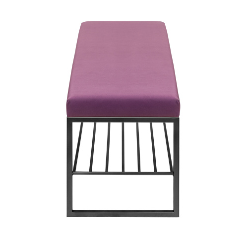 Банкетка RUBY, черная, Marsala, 110*40*45 фото 8