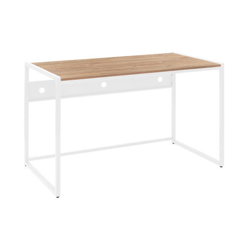 Стол письменный Rimini, белый, ЛДСП Дуб Канзас, 120*65*75 фото 10