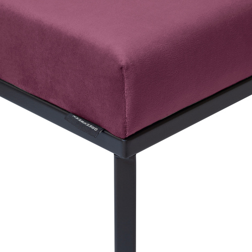 Пуф CRUZ, черный, Marsala, 40*40*47 фото 3